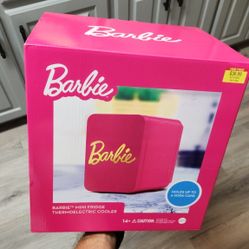 New Barbie Mini Fridge Cooler