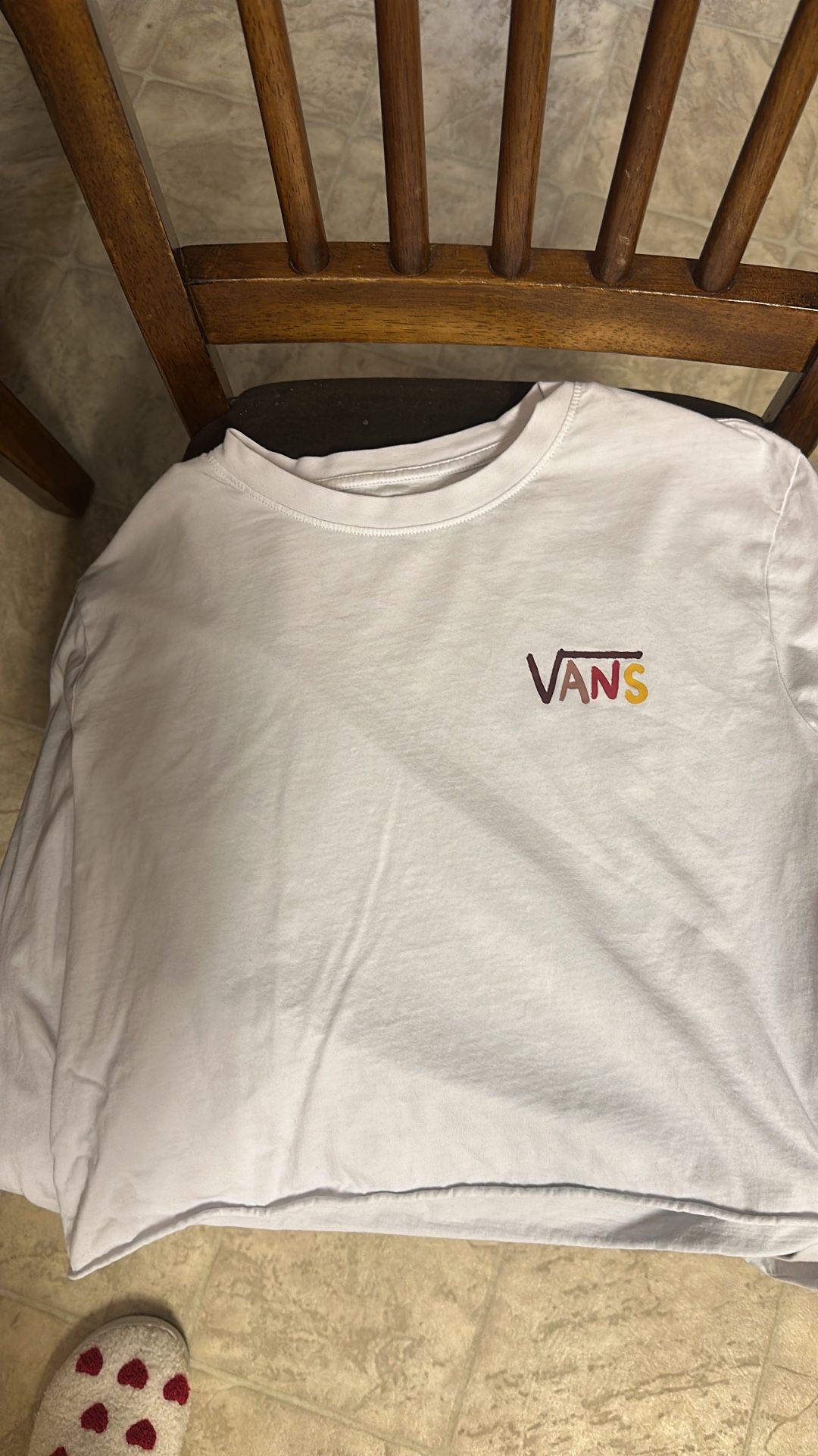vans crop top
