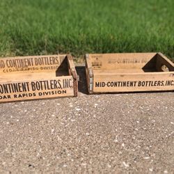 Mid-Continent Bottlers Soda Pop Crate