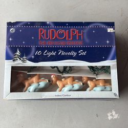 Rudolph The Red Nose Reindeer Christmas Lights 