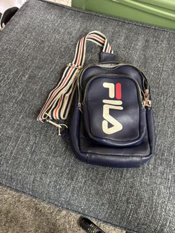 Navy Blue Fila Bag