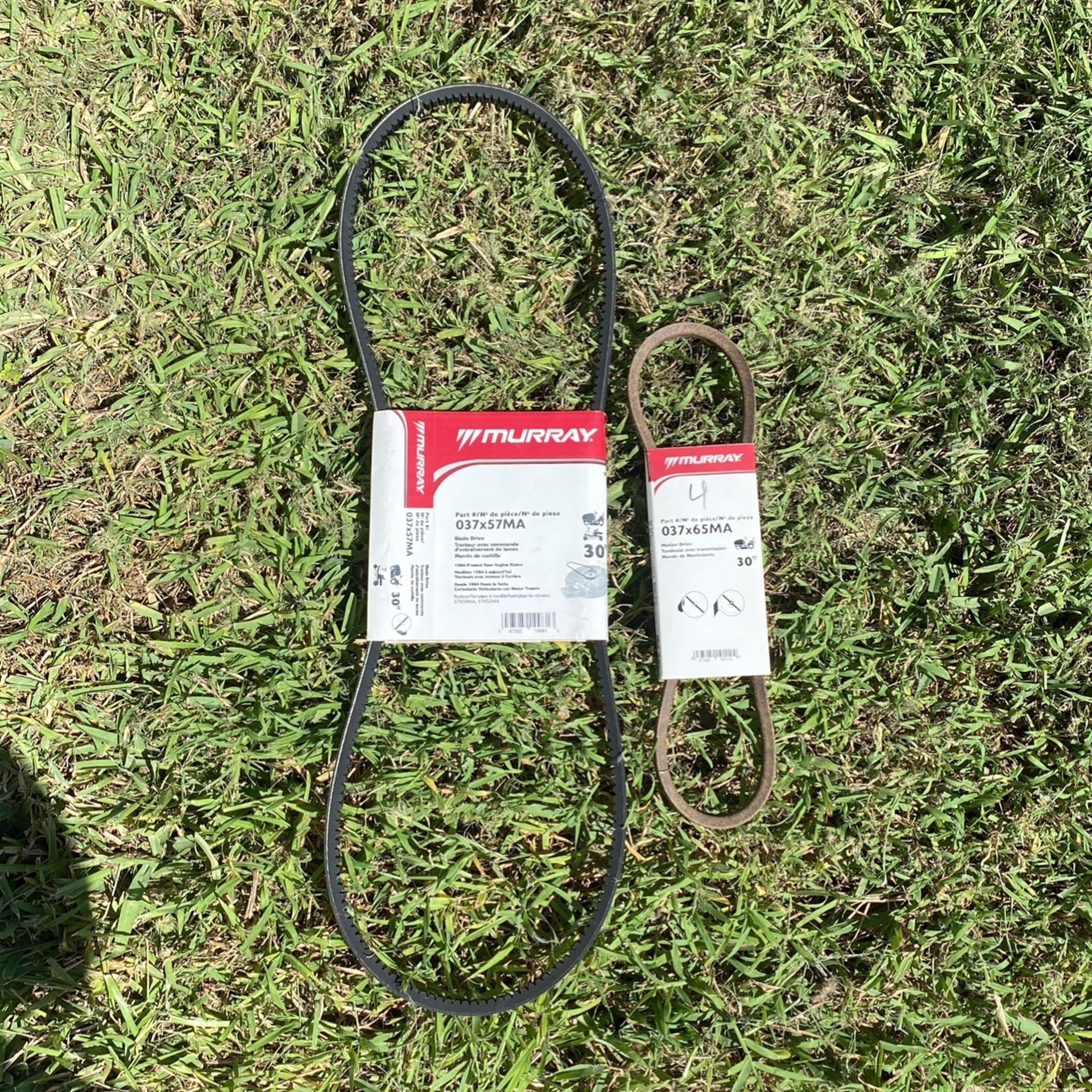 Murray 30” Cut Belts Set