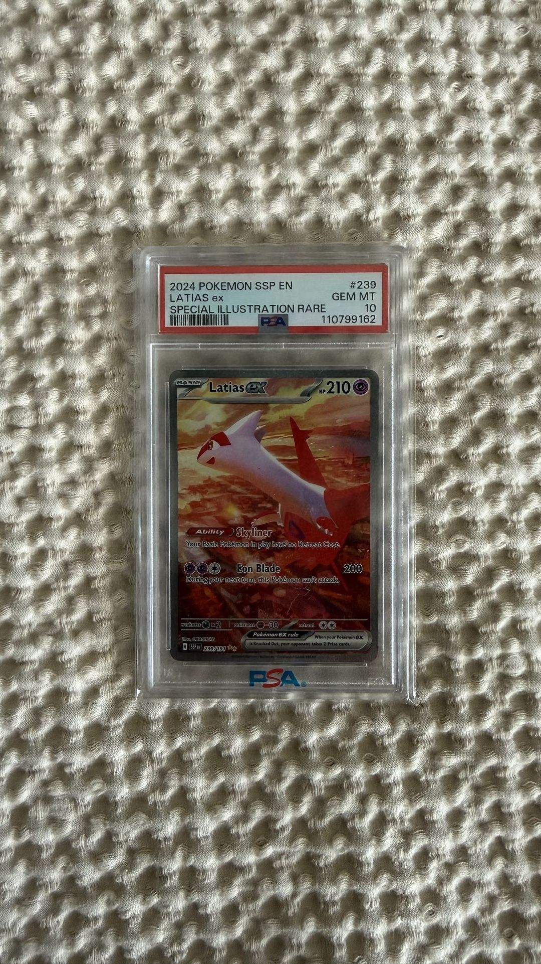 Latias Ex PSA 10
