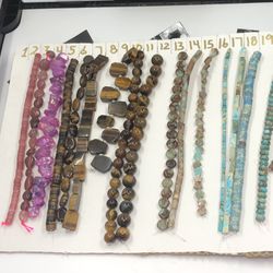 (5) Stone Beads
