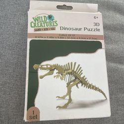 3D Dinosaur Puzzle