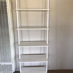 White Bookshelf 