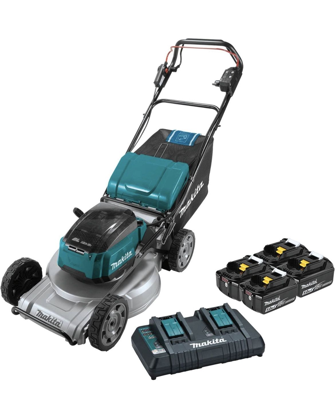 Makita XML09PT1 36V Lawn Mower