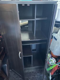 Storage Armoire desk