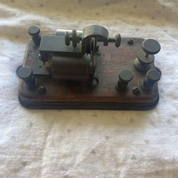Antique J.H. Bunnell Railroad Telegraph Sounder [#20]