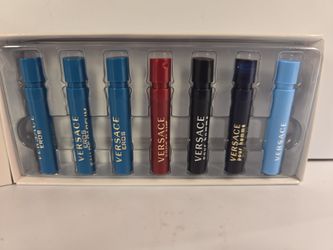 Versace Cologne Sampler Set 7 Vials