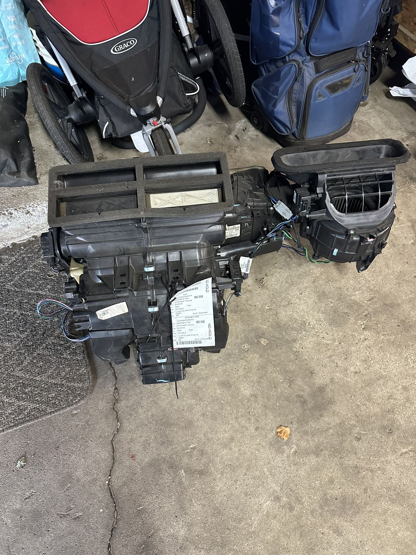 2005JEEP GRAND CHEROKEE HVAC EVAPORATOR HEATER CORE HOUSING BOX