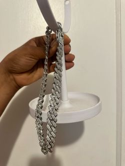 Iced Out Cuban Link Chain Necklace