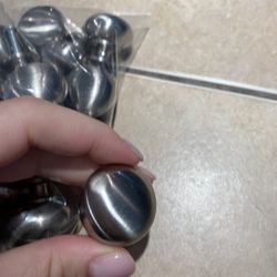 Cabinet Hardware Nickel - 37 Count 