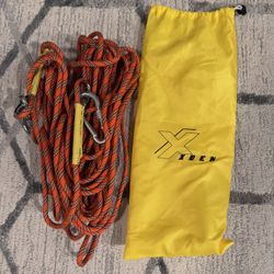 Outdoor Climbing Rope 64ft Static Rock Climbing Rope 