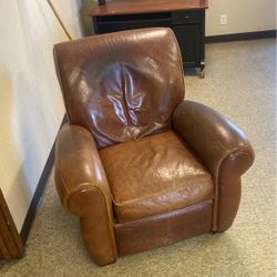 Leather Recliner (Sofa Chair)