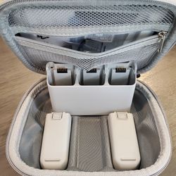 NEO DJI Battery Station 3  & 2 New Batteries 