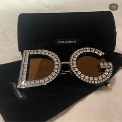 Dolce & Gabbana DG Crystal Sunglasses