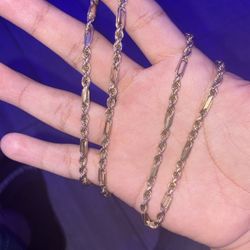 10k Gold Rope Milano Chain 