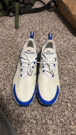 Nike Golf 270 Golf Shoes White Blue