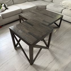 2 Piece Coffee Table Set
