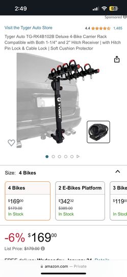 Bike Rack Mount 