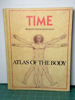 Time Presents The Rand McNally Atlas Of The Body (Hardcover) - 1976 Vintage