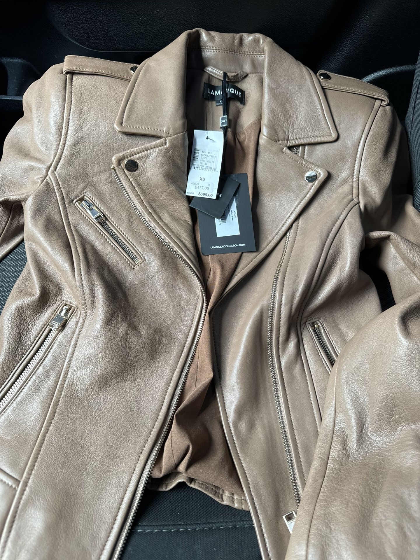 Designer Jacket Real Leather 