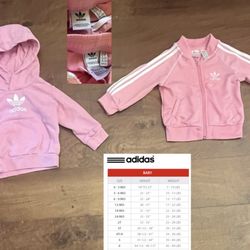 Adidas Baby Girl Youth Outfit Bundle 4 Pieces Total Sz 6 Months