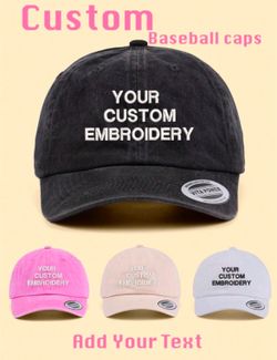 Custom Hat Embroidery Txt Me The name U Want To Custom And Color 