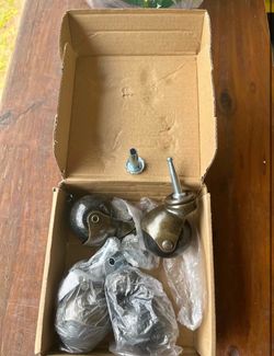 Swivel Caster Wheels with Stem Set