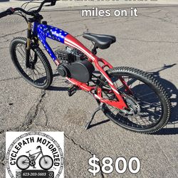 New Phatmoto  motorized bicycle motor bike gas delivery available