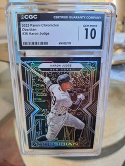 Aaron judge gem mint 10 graded CGC