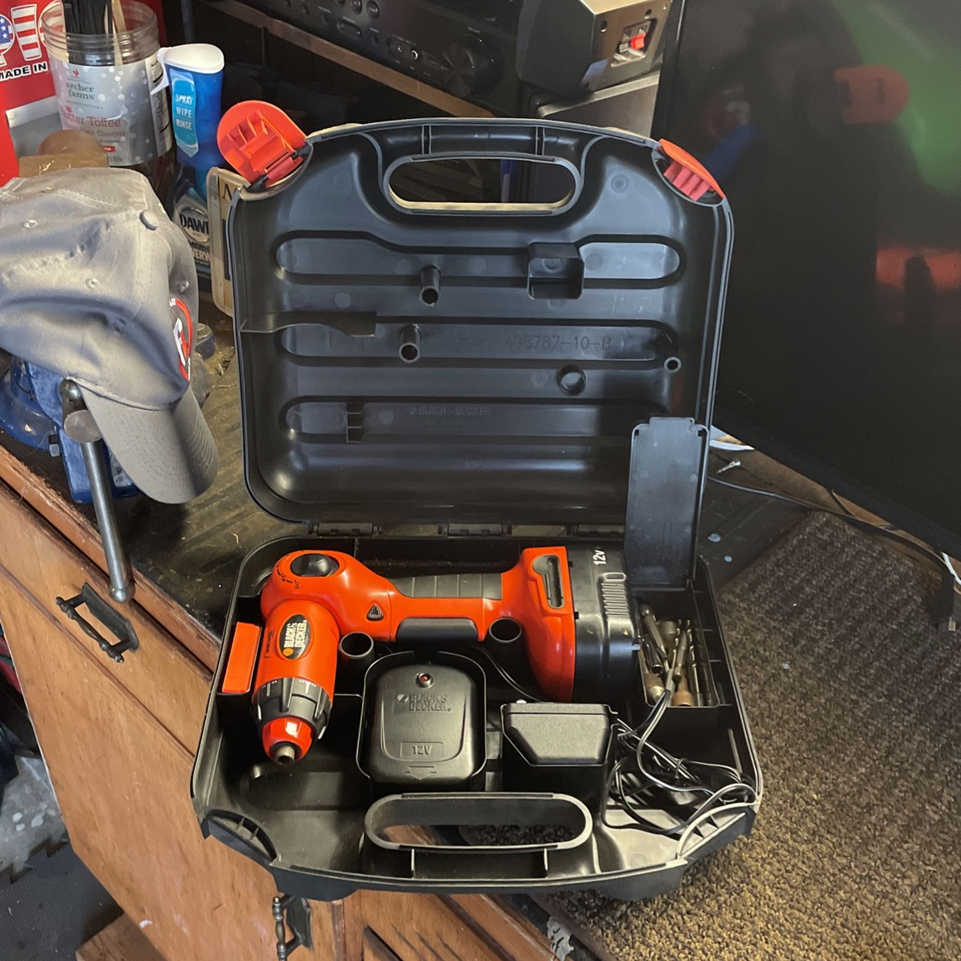 Black And Decker 12 V Drill Driver, Cordless