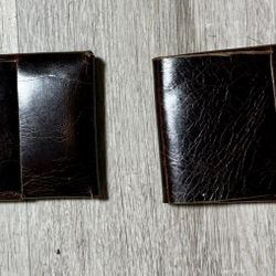 Leather Wallets Stitch Less 