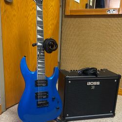 Selling My Jackson, For $160 And The Boss Amp For $250 