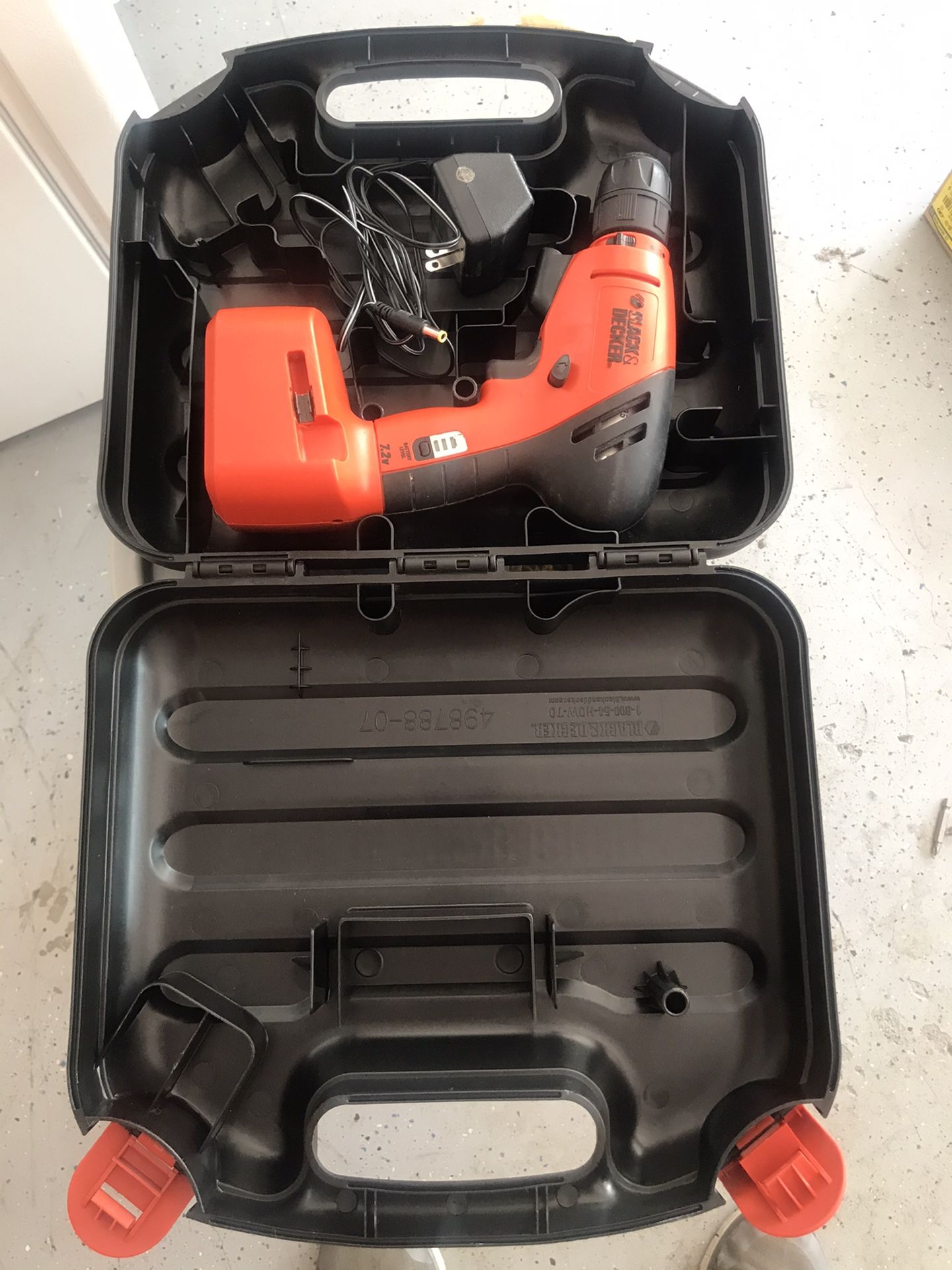 Drill Black/Decker 7.2V