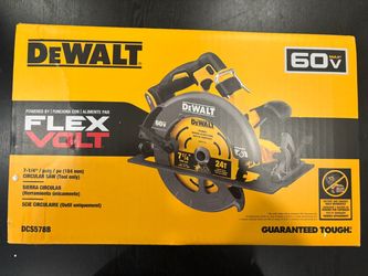 NEW DeWalt FlexVolt 60V 7-1/4" Circular Saw