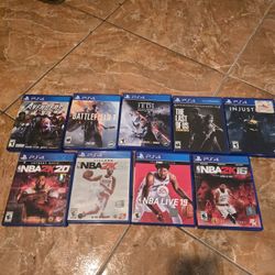 Lot Of Ps4 Games