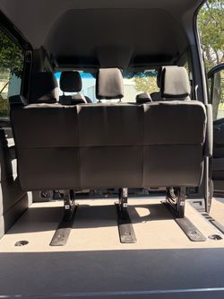 Mercedes Sprinter 3-Person Bench Seat w/ Tracks – ONE Bench / ONE Row