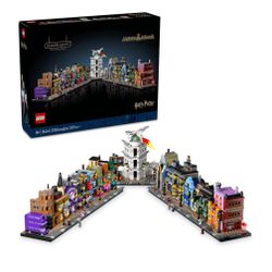 LEGO Harry Potter Diagon Alley Wizarding World Shops Building Set for Adults