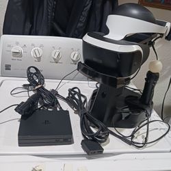   Play Station VR Marvel PS4  Headset.  Camera+ controllers,   all cables and cords.  ...  my son doesn't use it . 