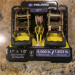 Polaris ratchet straps