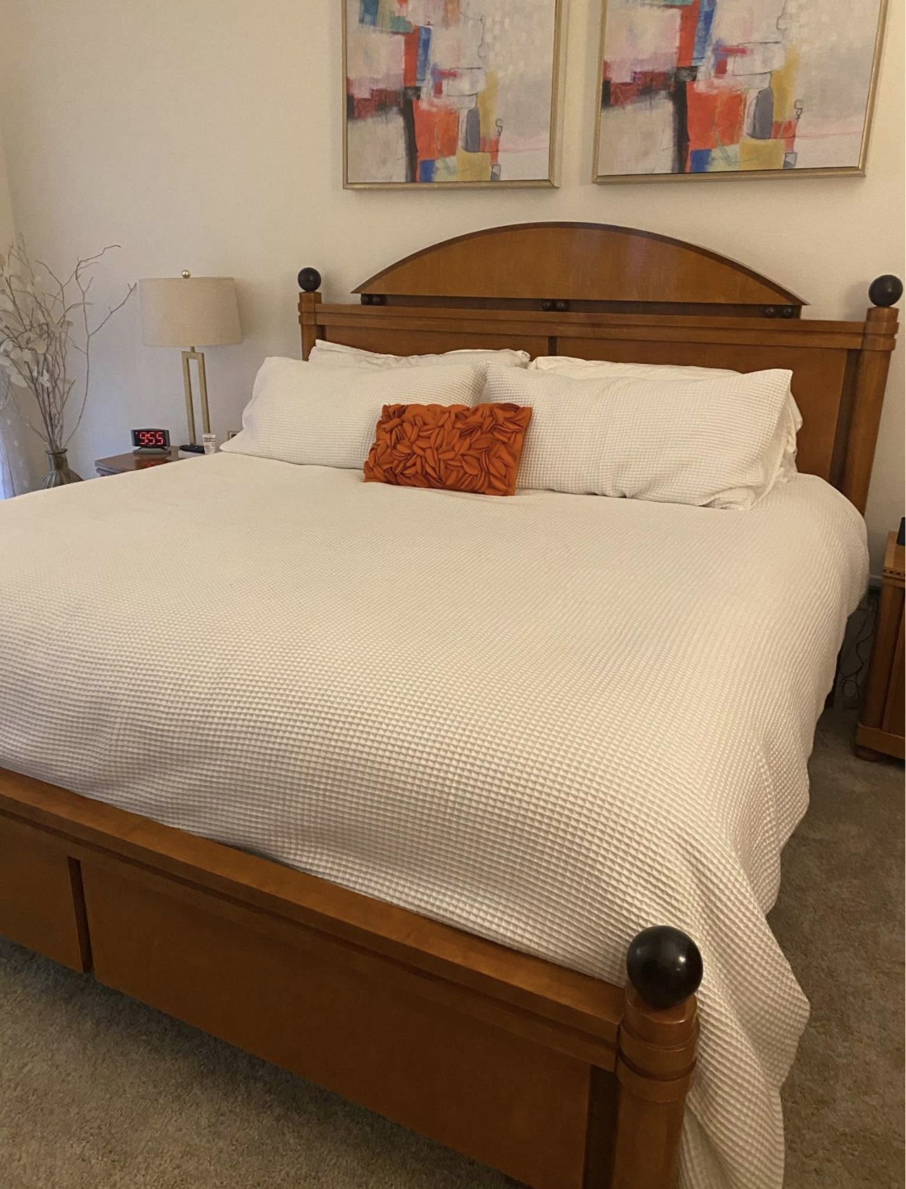 β¨ Henredon Solid Wood King Bedroom Set β¨ π