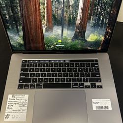 Apple MacBook Pro 16” (2019) – i9, 32GB RAM, 1TB SSD, Radeon Pro 5500M