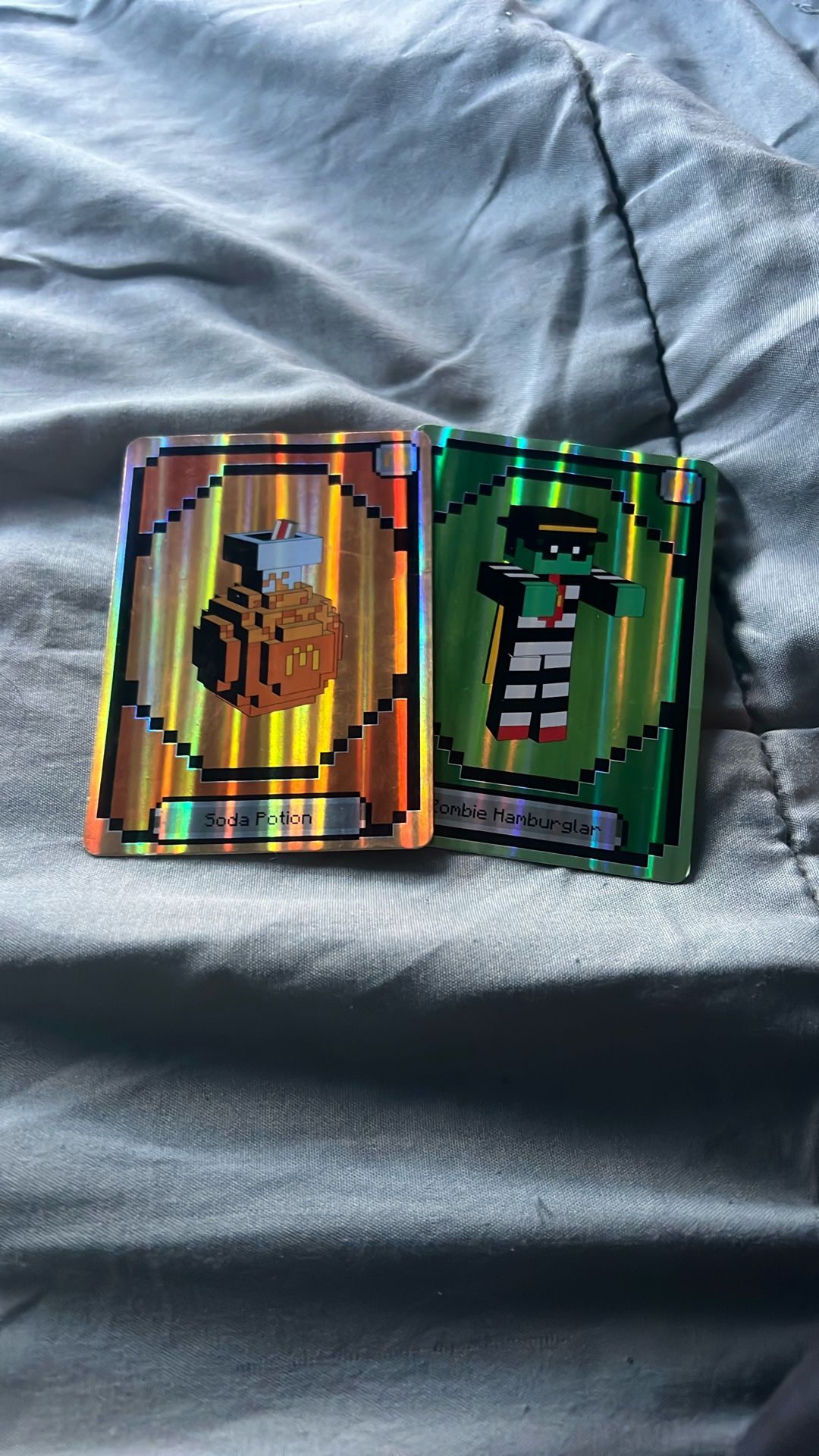 Minecraft movie cards