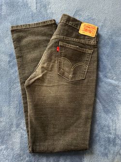Levi's 505 Black Denim Jeans
