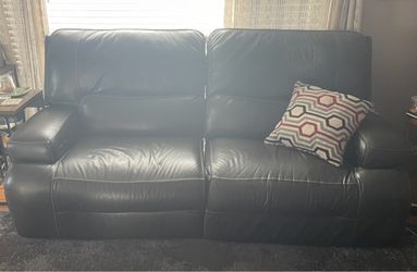 Leather couch