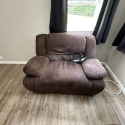 Brown Couch 5x4’ Electric 