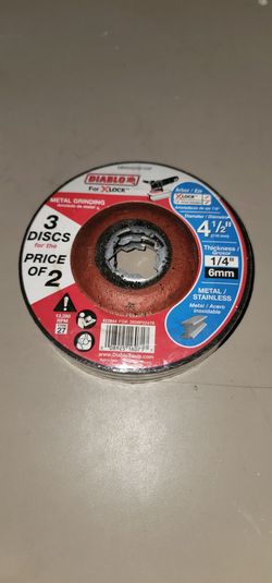 DIABLO Type 27 Metal Grinding Disc 3 pack