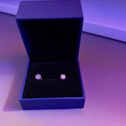 Moissanite Stud Earrings 0.5CT